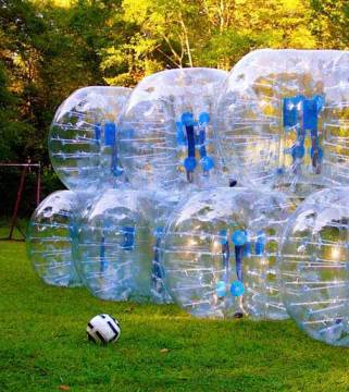 bubble football photos